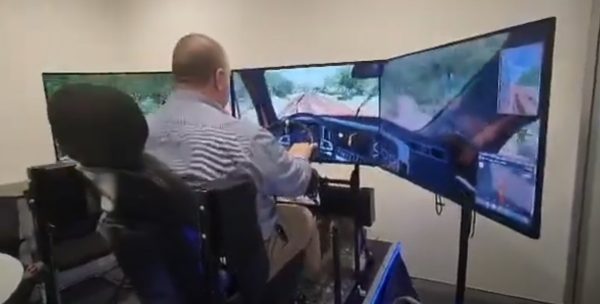 Truck Driver Training Motion sim